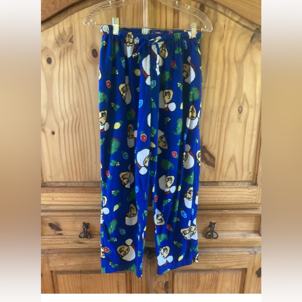 National Lampoon’s Christmas Vacation blue Griswold pajama lounge pants - size S